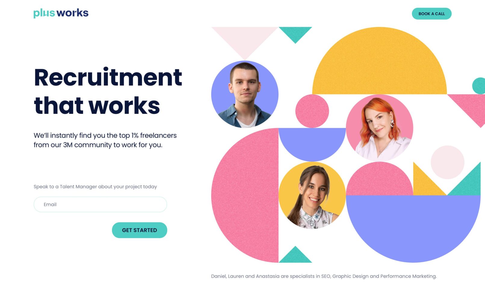 Plusworks hero image